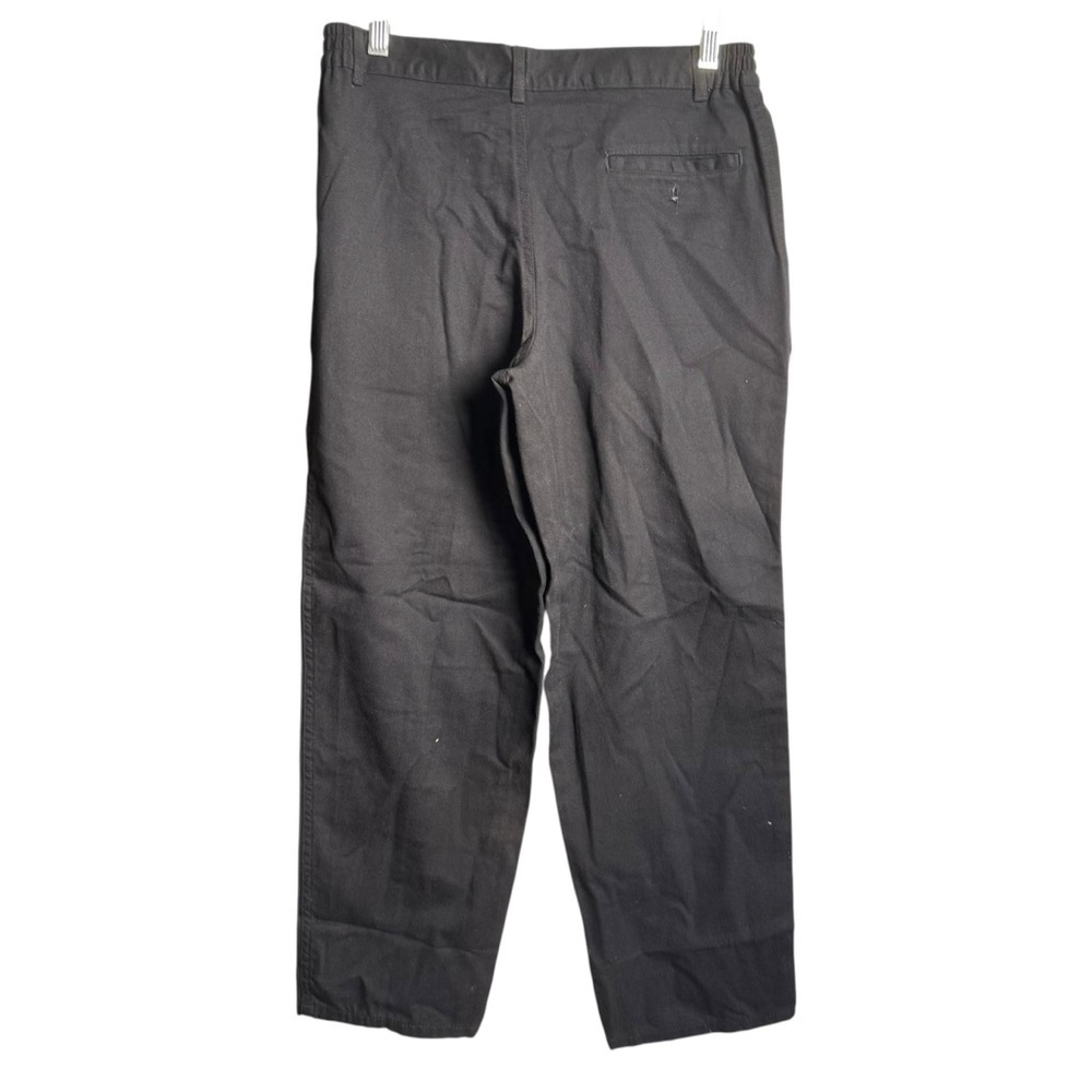 Apparatus Pleated Front Chino Uniform Pants Boys Size 14 Husky Black NWOT - Picture 3 of 5